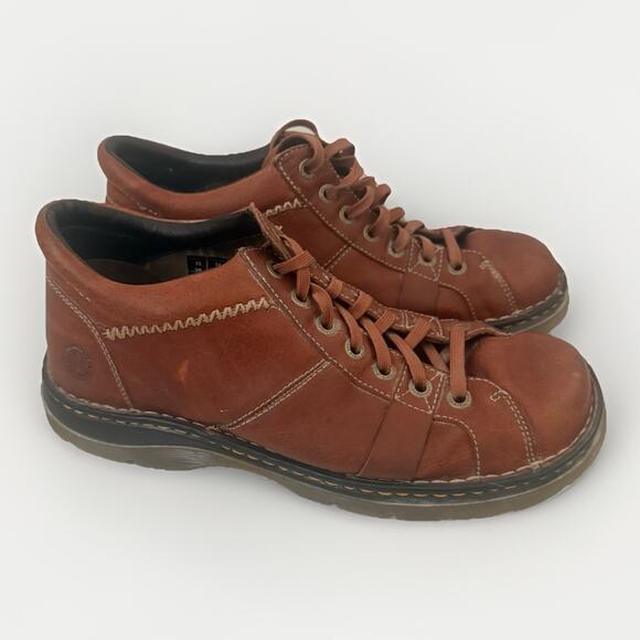 Vintage Doc Dr Martens Brown Oxford Keith Chunk Shoes Grunge Heritage Y2K US 12 - Picture 1 of 8